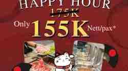 Promo Kaizen Surabaya Happy Hour Per Pax Hanya 155 Ribu 1