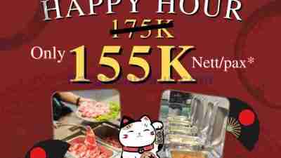 Promo Kaizen Surabaya Happy Hour Per Pax Hanya 155 Ribu