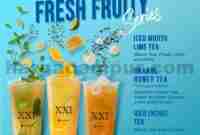 Harga Menu Baru XXI Cafe Fresh Fruity Series 1