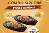 Harga Steak 21 Combo Sirloin Paket Hemat Untuk Berdua