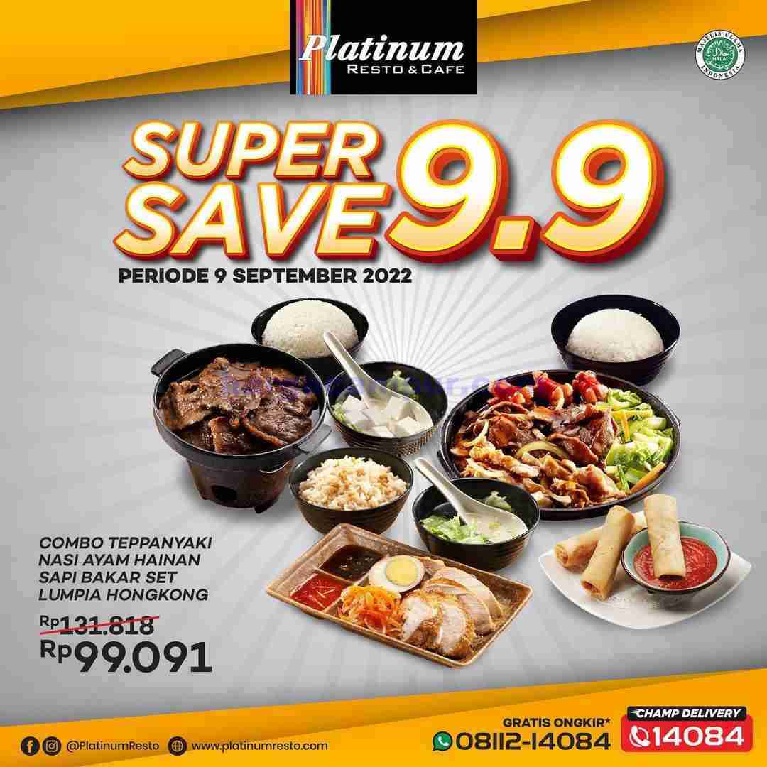 Promo Platinum Resto Super Save 9.9 September 2022 1