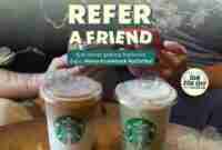 Promo Starbucks Refer A Friend Dapatkan Cashback 25Ribu