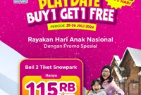 Promo Trans Snow World Bintaro Playdate Beli 1 Gratis 1