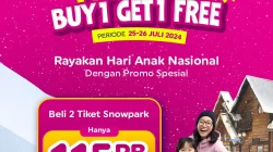 Promo Trans Snow World Bintaro Playdate Beli 1 Gratis 1