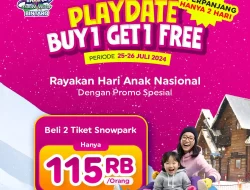 Promo Trans Snow World Bintaro Playdate Beli 1 Gratis 1