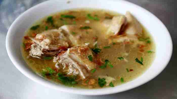 Harga Menu Makanan & Minuman Sop Ayam Pak Min Klaten Terbaru 1