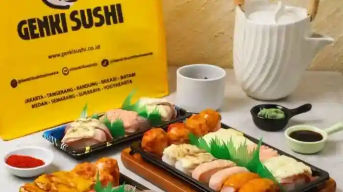Harga Menu Genki Sushi Makanan