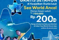 Promo Seaworld Ancol Beli Annual Pass Gratis Masuk Setahun