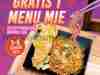 Promo Wizzmie Gratis Mie Dengan Min. Pembelian 50Ribu