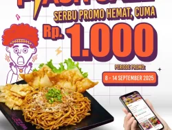 Promo Wizzmie Flash Sale Harga Hanya Rp1.000 ShopeeFood
