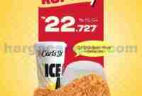 Promo Carls Jr Kupon Jajan Hemat Maret 2023 1