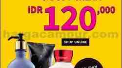 promo bath & body works harga spesial 120ribu untuk body lotion & cream
