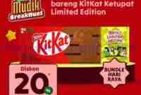 Circle K Promo GrabMart Diskon 20% Setiap Pembelian 2Pcs KitKat