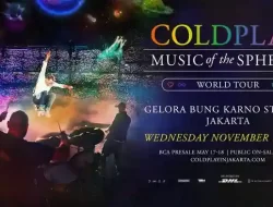 Harga Tiket Konser Coldplay di Jakarta Terbaru 2023