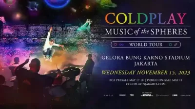Harga Tiket Konser Coldplay di Jakarta Terbaru
