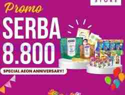 Promo AEON Store Anniversary Harga Serba Rp 8.800 & Rp 18.800