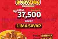 Promo AMAYZING Lets Go Chicken Hanya 37Ribuan Dapat 5 Sayap