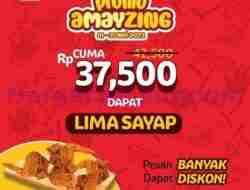 Promo AMAYZING Lets Go Chicken Hanya 37Ribuan Dapat 5 Sayap