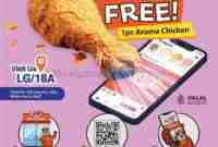 Promo AW Kota Kasablanka Gratis 1 Pcs Aroma Chicken