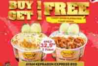 Promo Ayam Keprabon Beli 1 Gratis 1 Paket Geprek