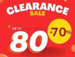 Promo Books & Beyond Clearance Sale Up to 80% + 70%