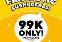 Promo Genki Sushi Fantastic Sushi Deal 4 Item Hanya 99Ribu 1