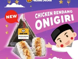 Promo Genki Sushi Menu Baru Chicken Rendang Onigiri