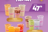 Promo HAUS! Ramadhan Hemat 4 Cup Minuman Hanya 47 Ribu