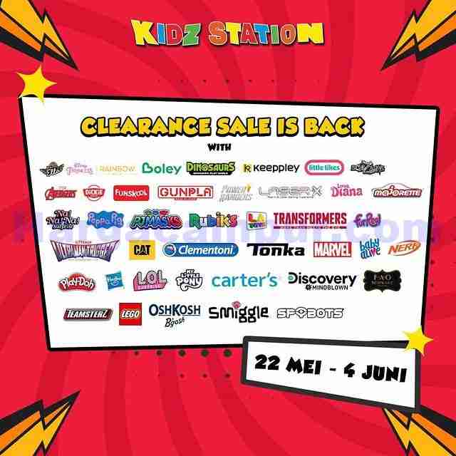 Promo Kidz Station Clearance Sale Up to 90% 2