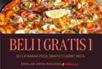 Promo Pizza Marzano Beli 1 Gratis 1 Classic Pizza