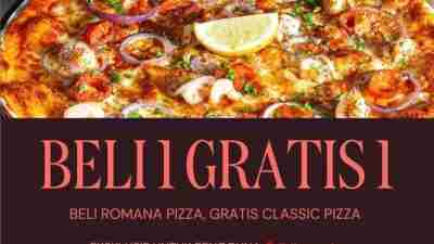 Promo Pizza Marzano Beli 1 Gratis 1 Classic Pizza