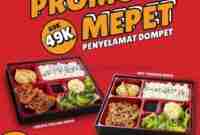 Promo Tokyo Belly MEPET Menu Bento Hanya 49 Ribu