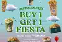 Promo XXI Cafe Buy 1 Get 1 Fiesta Hanya Di Gofood