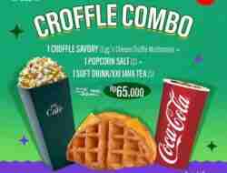 Promo XXI Cafe Croffle Combo Hanya Rp 65 Ribu