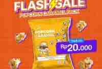 Promo XXI Cafe Flash Sale Popcorn Caramel Pack Hanya 20Ribu