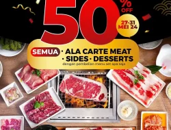 Promo YAKINIKU LIKE Payday Surprise: Diskon Hingga 50%