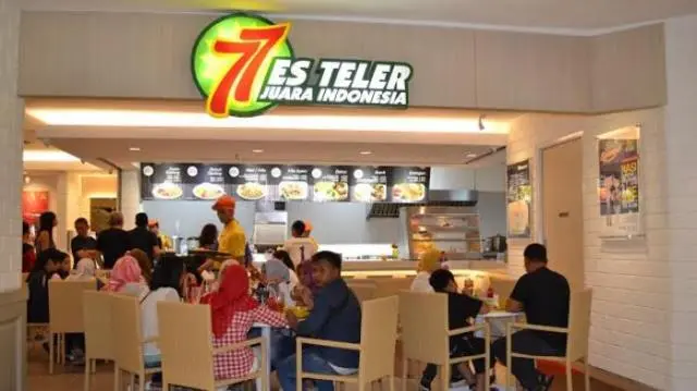 Cabang Es Teler 77 di Indonesia