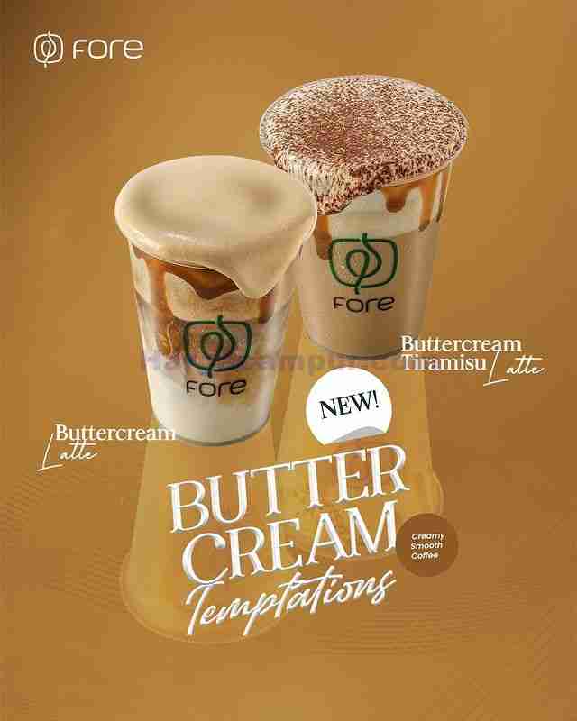 Promo Fore Coffee Menu Baru Buttercream Temptations Series 1