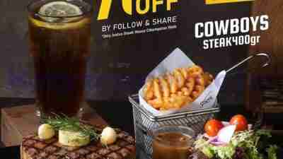 Promo Justus Steak House Shocking Deals Diskon Hingga 70%