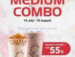 Promo KOI The Medium Combo Harga Mulai Rp 50 Ribu