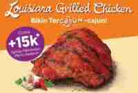 Promo Popeyes Tambah 15 Ribu Dapat Louisiana Grilled Chicken