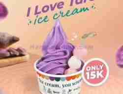 Promo Tom Sushi Menu Baru Taro Ice Cream Hanya Rp 15 Ribu
