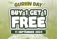 Promo Cincau Station GURIIN DAY Beli 1 Gratis 1