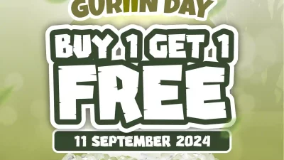 Promo Cincau Station GURIIN DAY Beli 1 Gratis 1