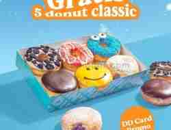 Promo Dunkin Donuts Beli 7 Gratis 5 Donut Classic