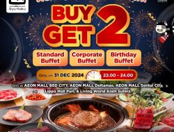 Promo Gyukaku Spesial Tahun Baru Beli 2 Gratis 2