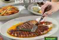 Promo Justus Steakhouse SCHOOLIDAY Diskon 25%