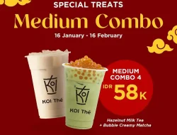 Promo KOI The Medium Combo Harga Mulai Rp 58 Ribu