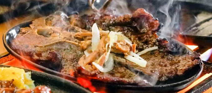 Varian Menu Steak HUT Surabaya
