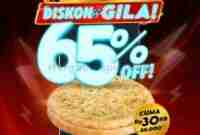 Promo Dominos Pizza Diskon 65% Khusus Aplikasi